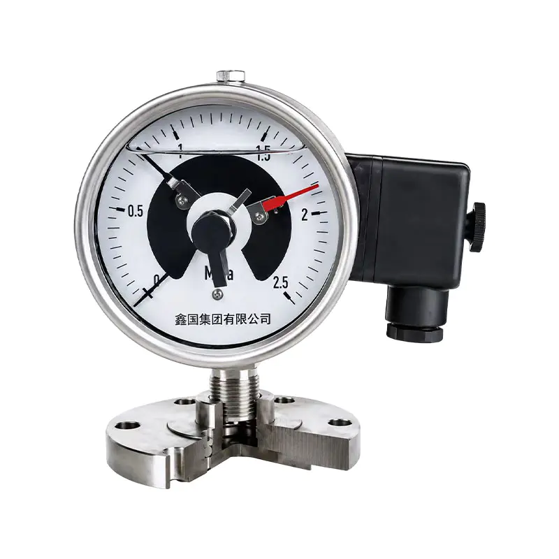 XG/YXC series special magnetic assisted electric contact pressure gauge